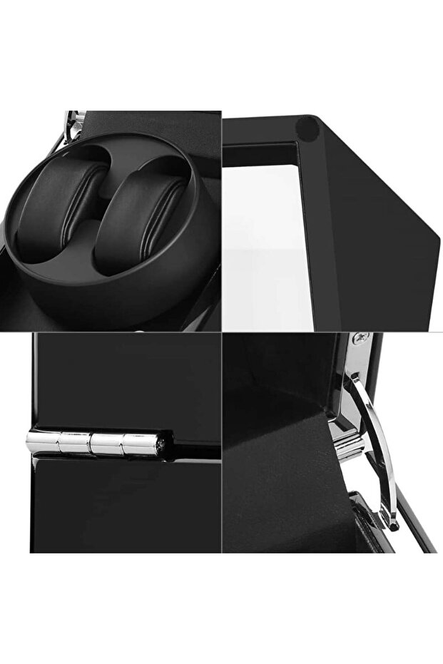 Automatic watch winder, 4 programs, Watch Winder 2, Black - 5