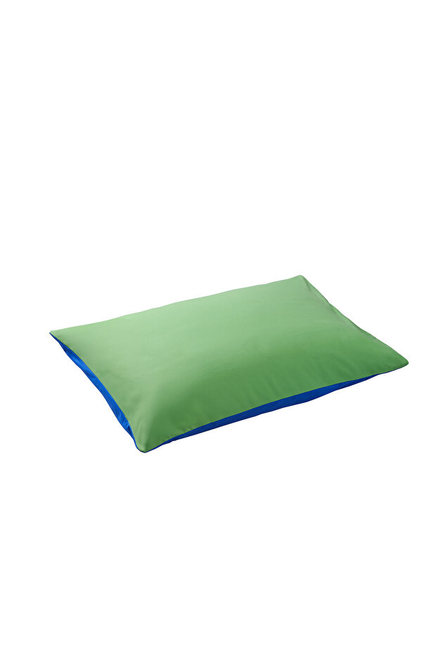 Popping Colors Pillow Case Sage Green-Blue 50X70 (1 Pcs)