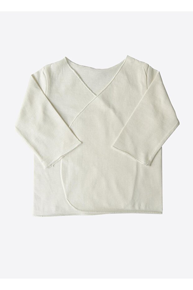Organic basic inner outer bodysuit set ecru - 3