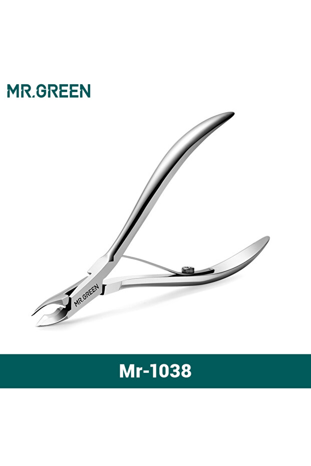 MR.GREEN Mr-1038 MR.GREEN Nail Cuticle Nipper Manicure Scissors Stainless Steel Tweezer Clipper Dead