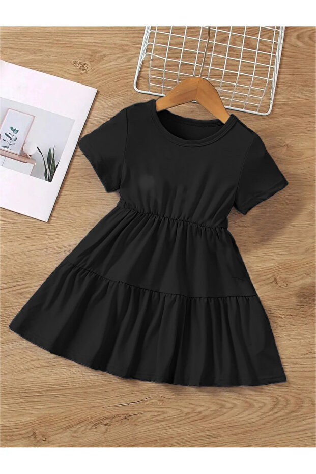 Children's Short Sleeve 3 Piece Dress