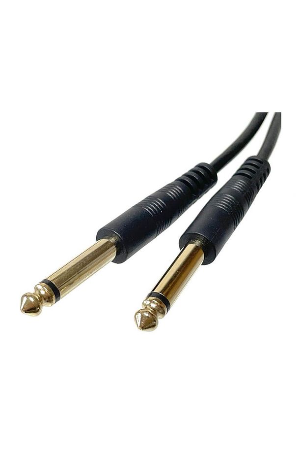 3 Metre - 6.3mm Mono Çivi Jak Gitar Amfi Enstrüman Kablosu - 2