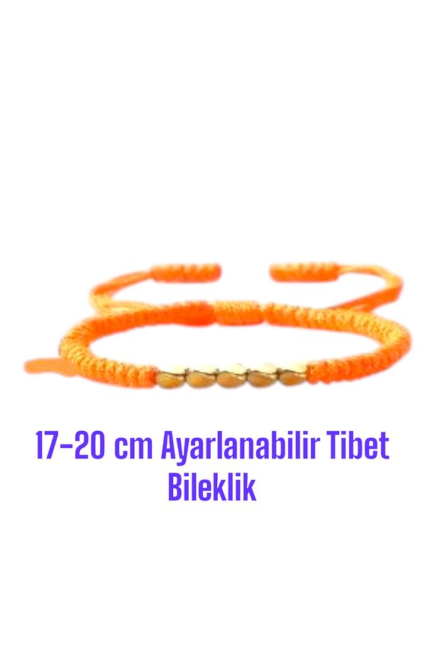 YIWU Boho Ayarlanabilir Tibet Bakır Bileklik, Etnik Örgülü Halat - 1