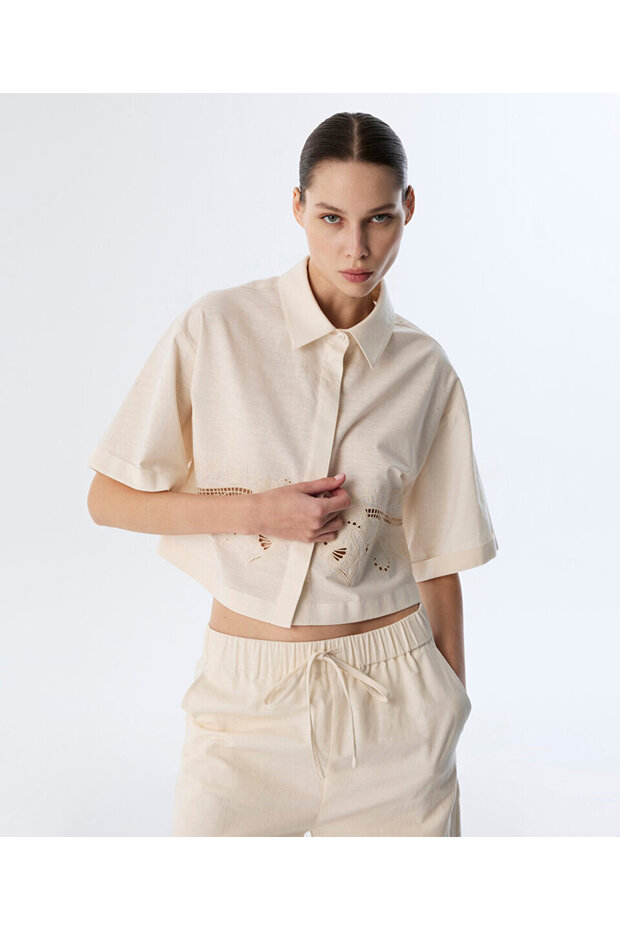 NAKIŞLI GÖMLEK CEKET - 2