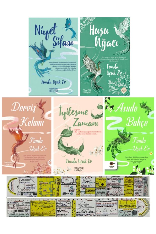 Niyet Şifası</DNTCTMS> + Birch Tree + İyileşme Zamanı</DNTCTMS> + Dervish Kelamı + Asude Bahçe</DNTCTMS> 5 Kitap Funda Uçuk Er Seti