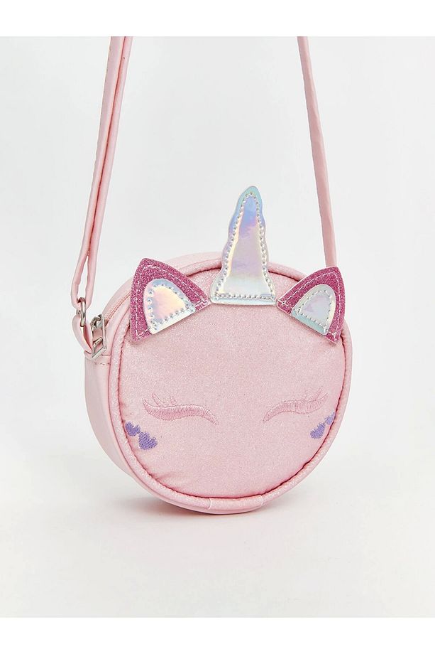LCW ACCESSORIES Pembe Hayvan Figürlü Kız Çocuk Omuz Çantası - 2