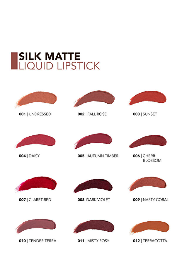 Silk Matte Liquid Lipstick - 3