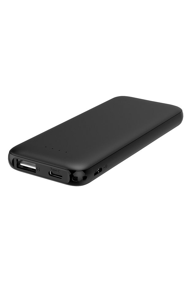 Thin 5B Slim Ultra ince 5000mAh Powerbank Taşınabilir Şarj Cijhazı Type-C / USB / Total Output 2.1A - 3