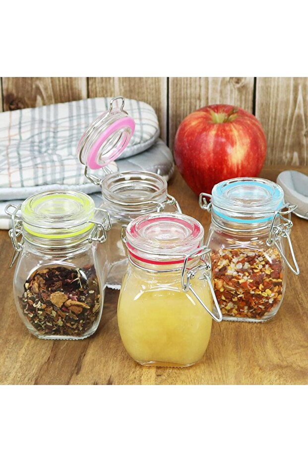 برطمان توابل زجاجي شفاف 150 مل - 2