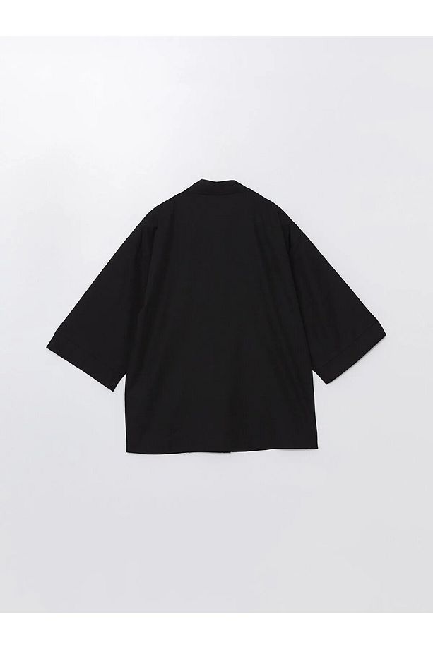 LCW Düz Oversize Kadın Gömlek - 7