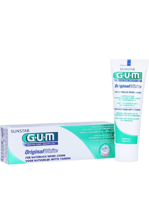 Original White Toothpaste - Sensitivity Relief-Plaque Removal-Anti-Bacterial-Eliminates Bad Brea