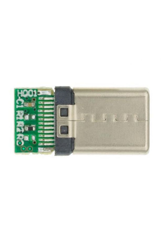 Erkek Type C to Dip Soket 4 Pin USB 3.1 Smd Lehimlenebilir Padler Konnektör Telefon Şarj Board Usb - 8