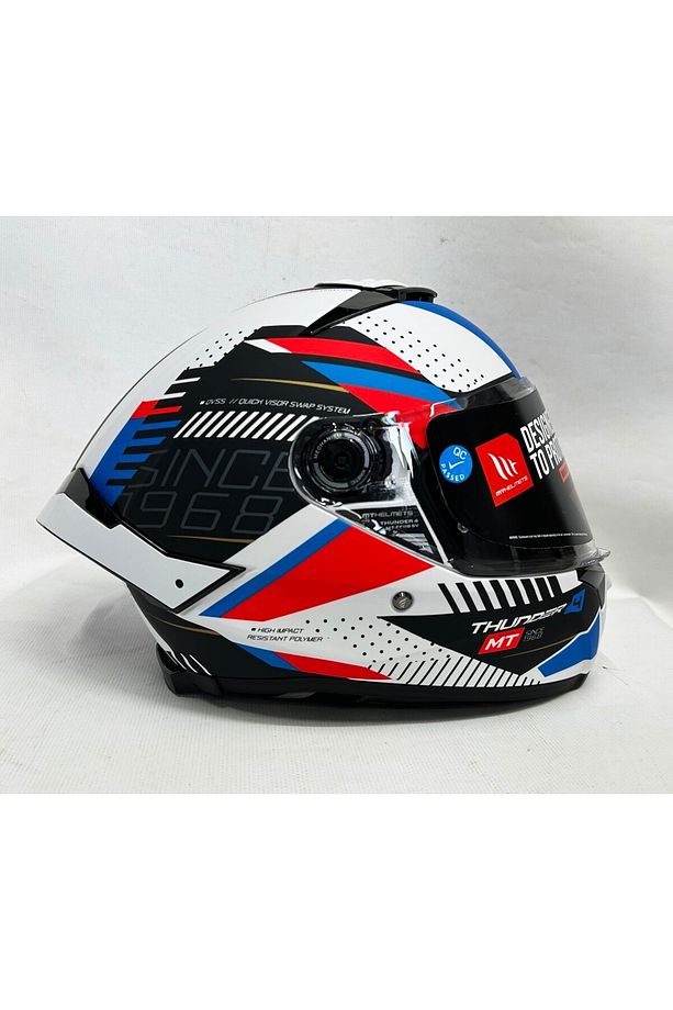 Thunder 4sv Luminenc A7 Şefaf Vizörlü Kask Mat Renk - 7