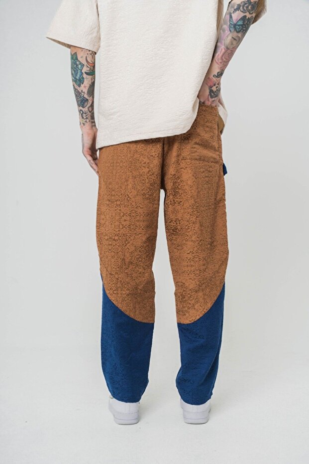 Benjamin Cep Detaylı Rug Desen Pantolon - 4