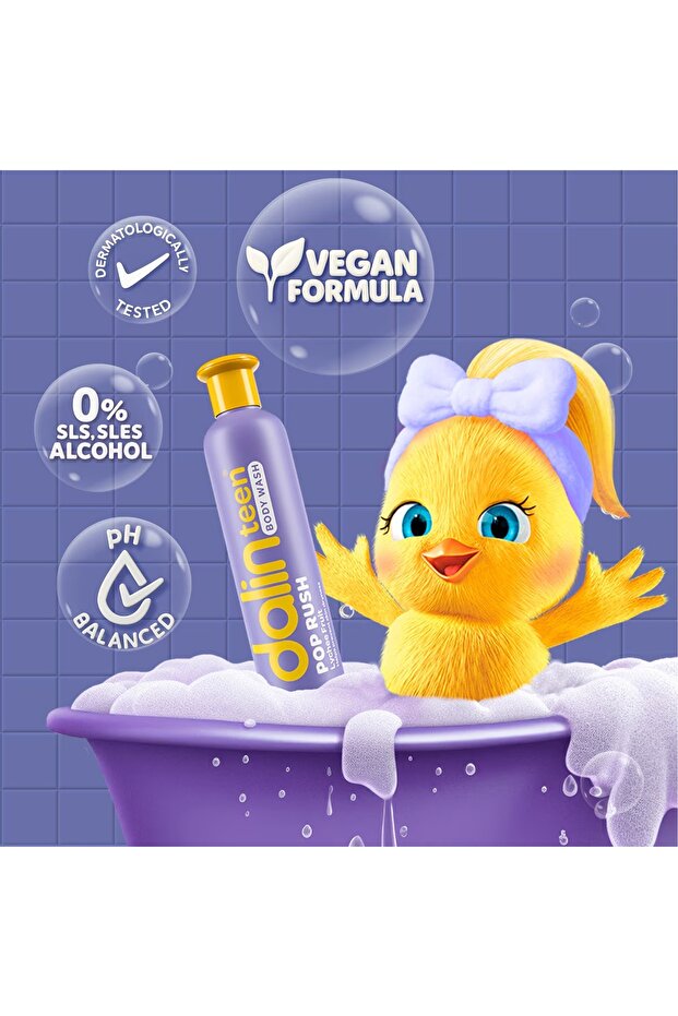 Teen Pop Rush Duş Jeli 190 ml - 4