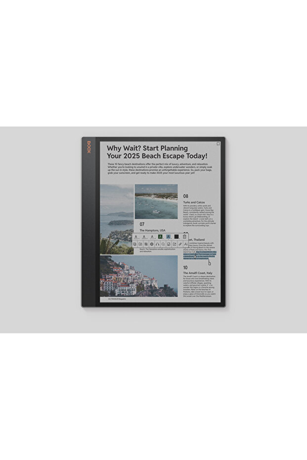 Tab X C E Kitap Okuyucu - 2