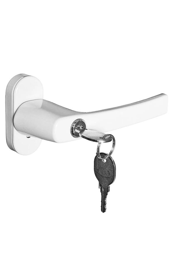 Pimapen PVC Pencere ve Balkon Kolu Kilitli Anahtarlı - 1