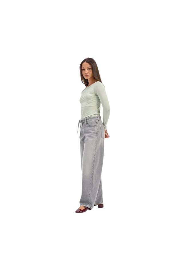 Kadın Uzun Kollu Basic Bluz - 3