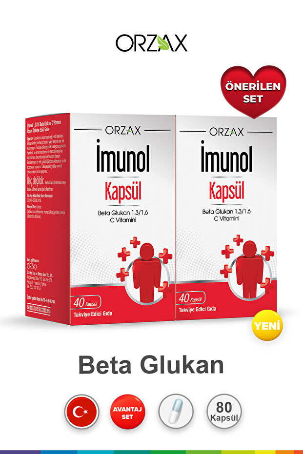 Beta Glukan 40 Kapsül (2 adet) - 1