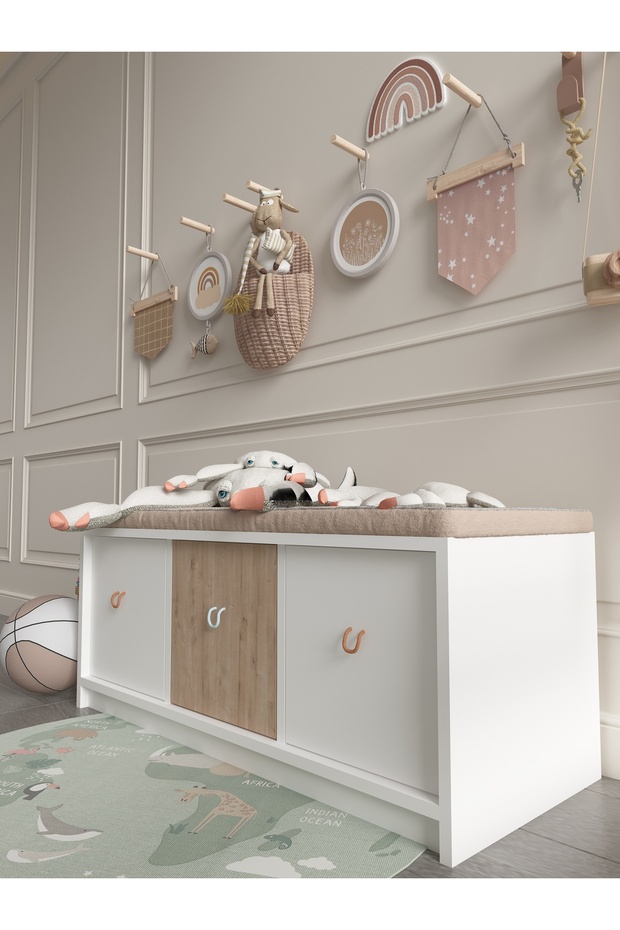 3 Kapaklı Oyuncak Dolabı - 2