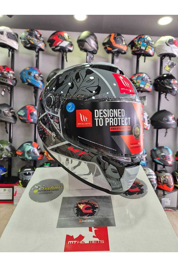 Thunder 4 Sv Rainforest C2 Parlak Full Face Kask - 4