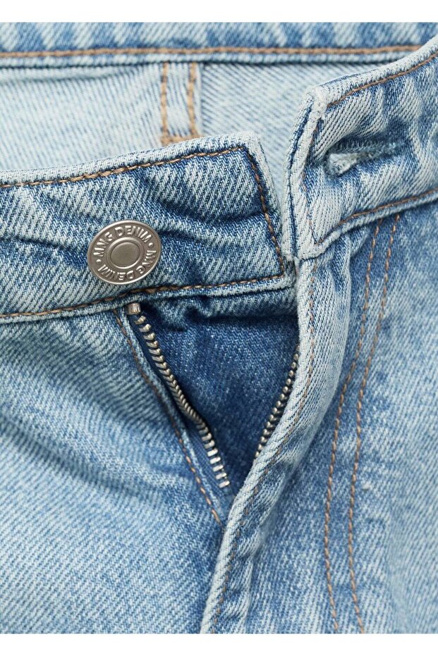 Regular kesim Bob jean pantolon - 7