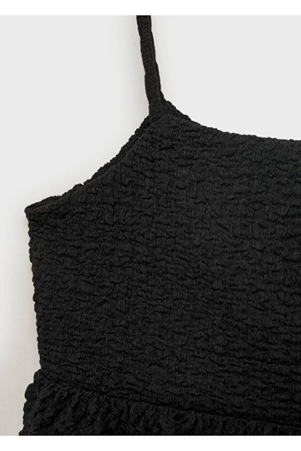 Hacimli dokulu bluz - 6