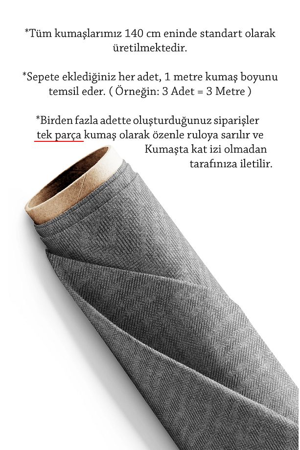 Dokuma Desenli Krep Dijital Baskılı Astarlı Premium Döşemelik Koltuk Kumaşı - 6