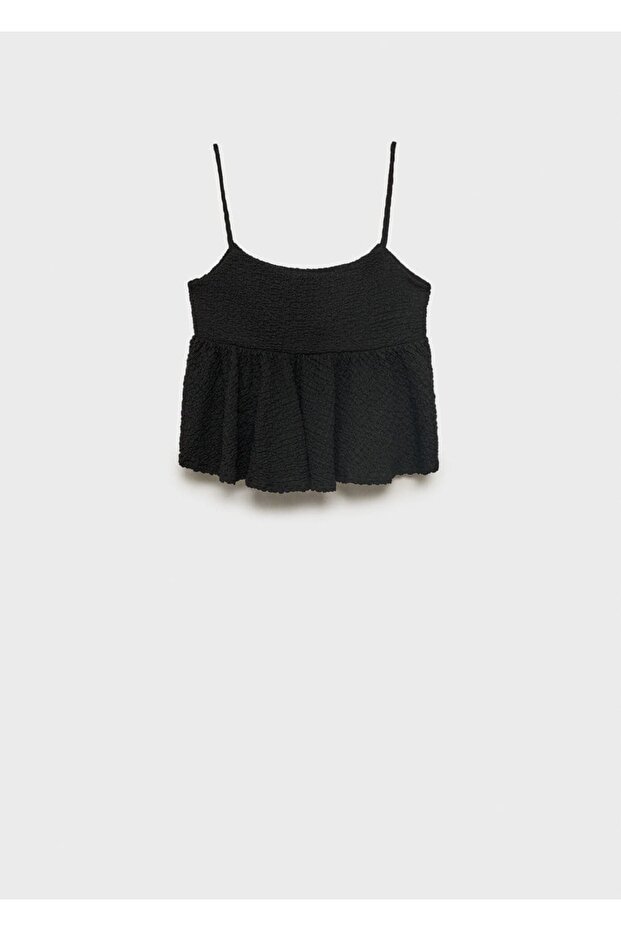 Hacimli dokulu bluz - 3