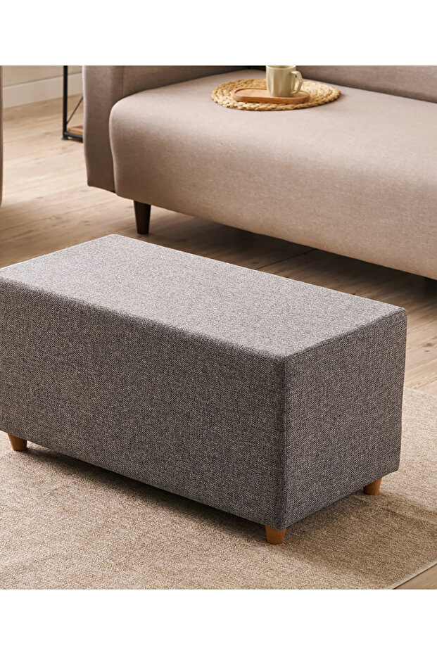 Urla Puf - Antrasit - 2