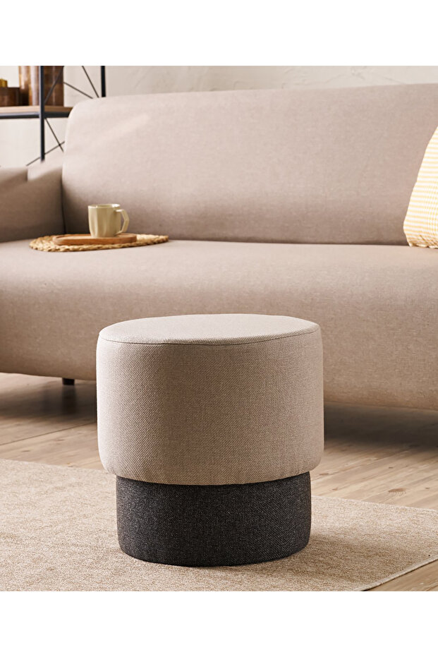 Patara Puf - Bej - 2