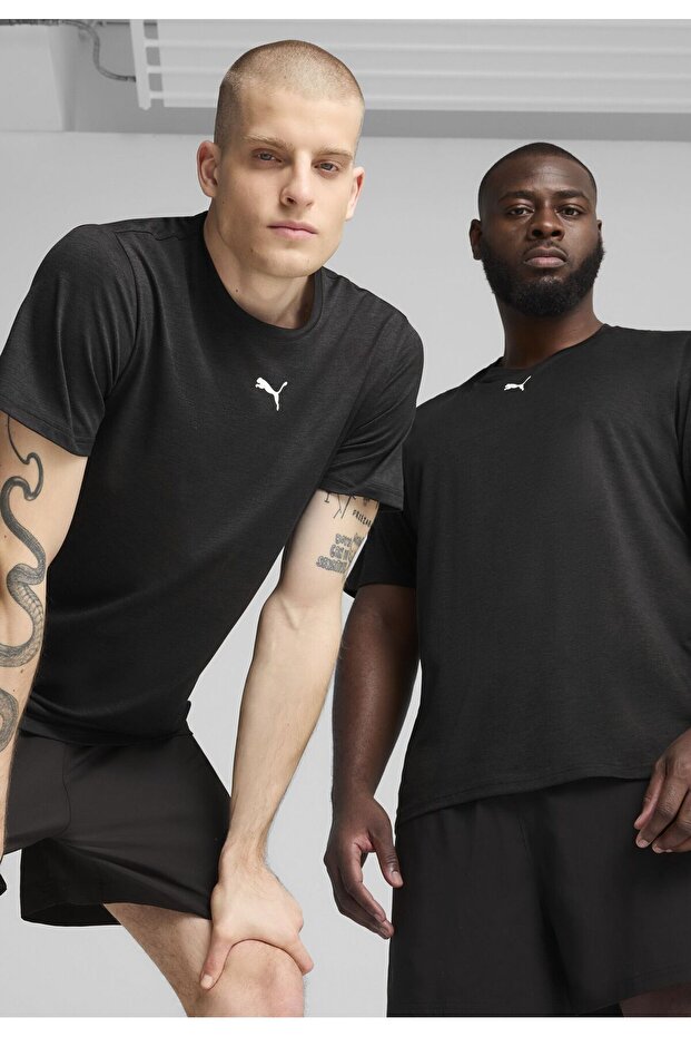 TAD ESSENTIALS Heather Cat Tee Bărbați - 1