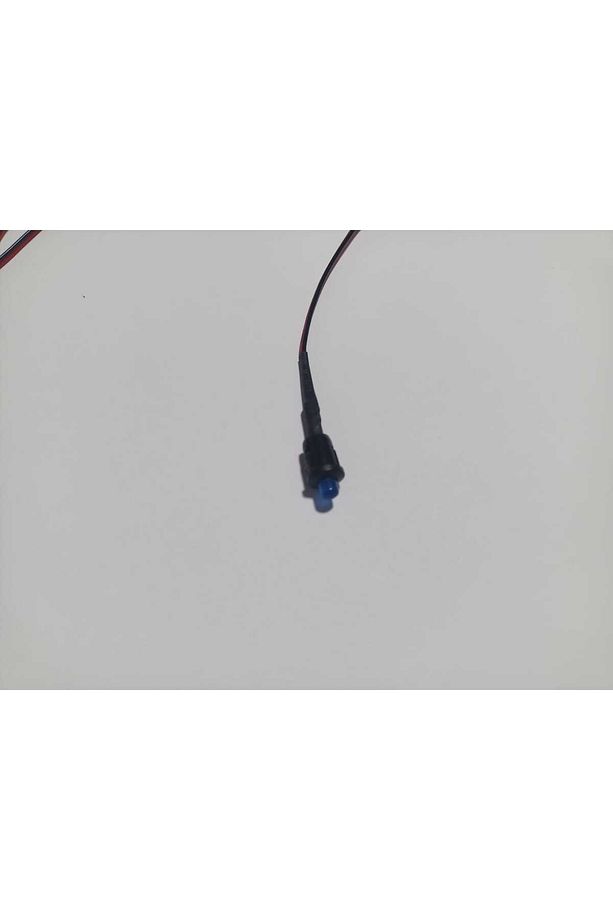 Araç kapı kolu için 4 adet 5mm MAVİ Renk Led. 4 adet montaj yuvası ile birlikte - 3