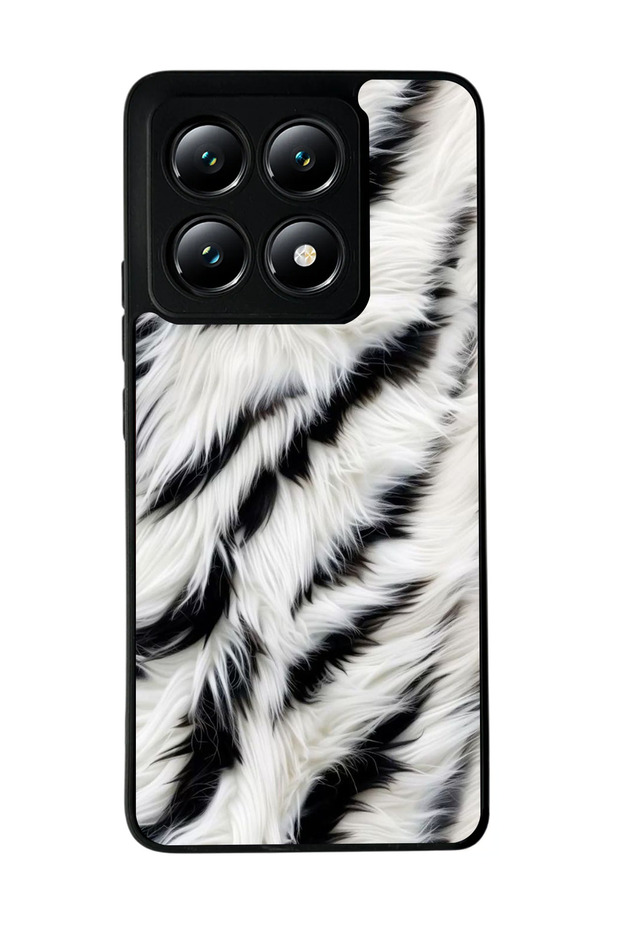 Xiaomi Mi 14t Pro Matte Compatible Black Case – Soft Silicone, Protective, Shock Absorbing Cover