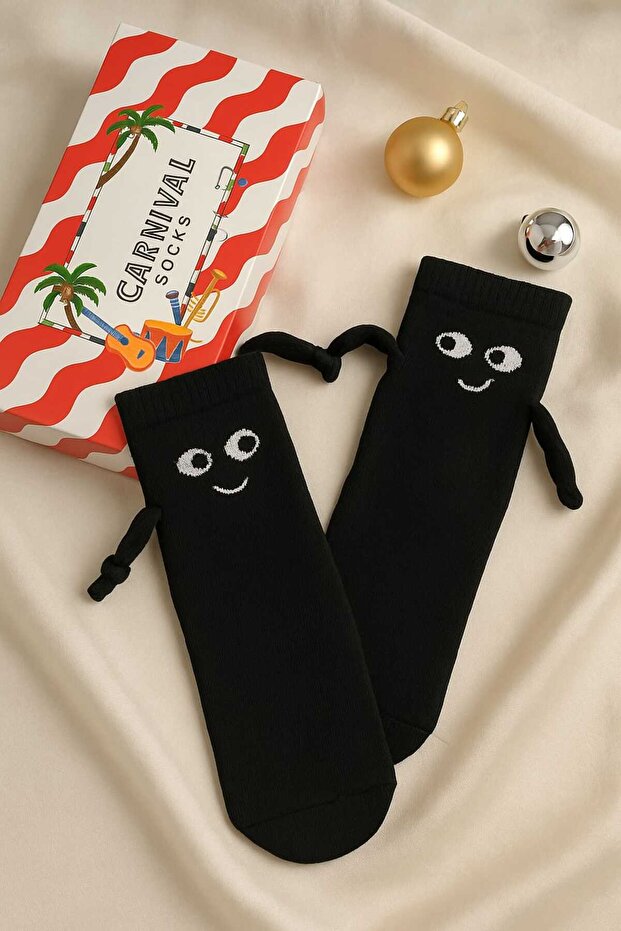 Couple Socks Holding Hands