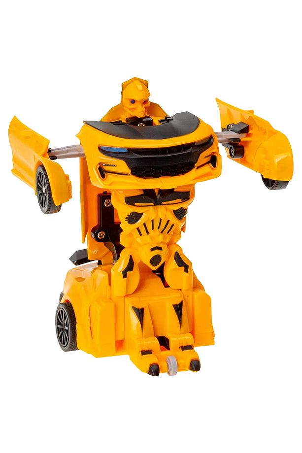Çek Bırak Robot Yarış Oyuncak Araba Bumblebee - 5