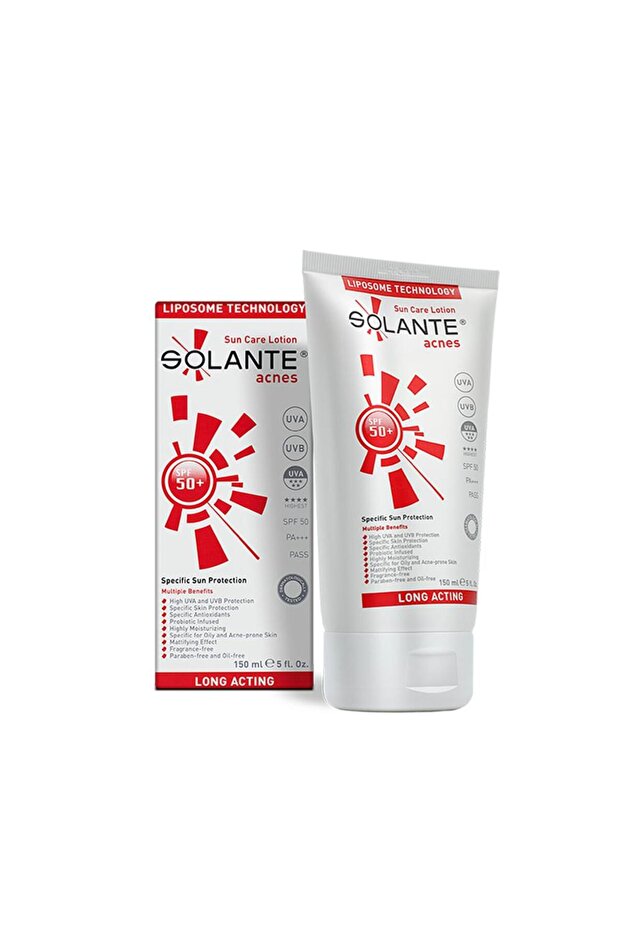 Acnes SPF 50+ 150ml Sunscreen (For Oily and Acne-Prone Skin)