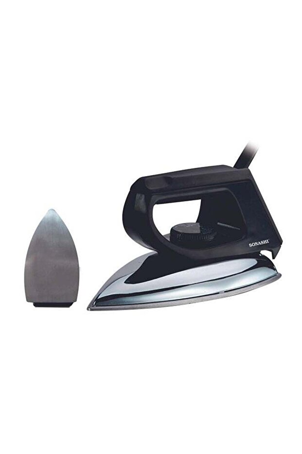Dry Iron - Aluminum Soleplate & Adjustable Thermostat | Easy Temperature Settings with Power On Indi