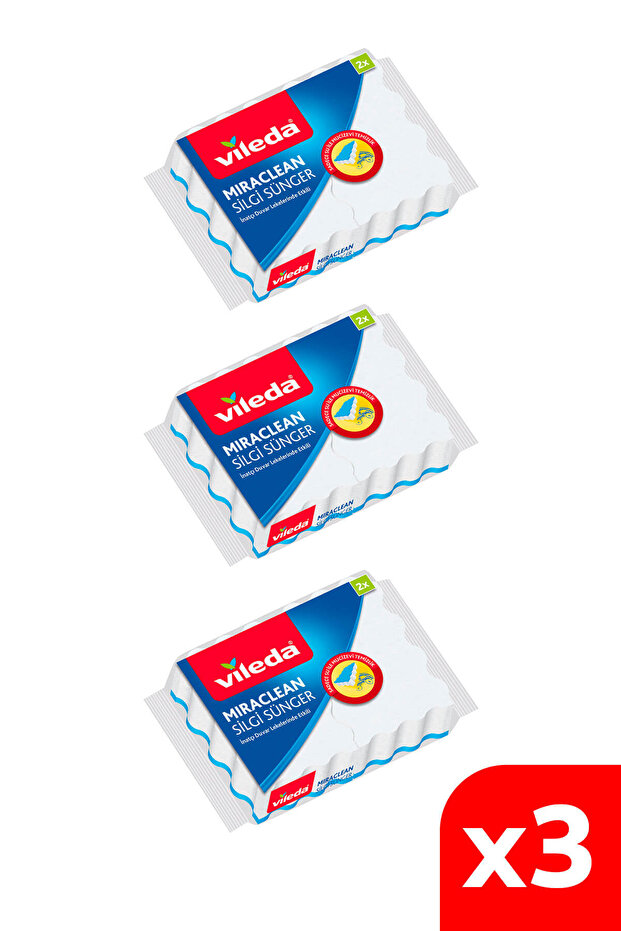 3 Paket 2 Li Miraclean Silgi Sünger - 1