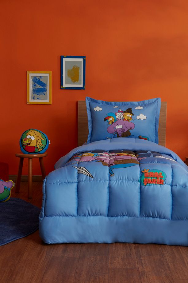 X Kral Şakir Bam Bam Bam Tek Kişilik Comfort Set/uyku Seti - 5