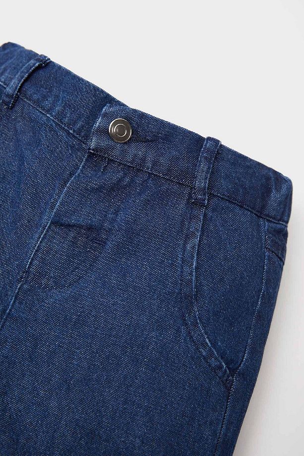 Erkek Bebek Basic Düz Jean Şort E8258a525sm - 3