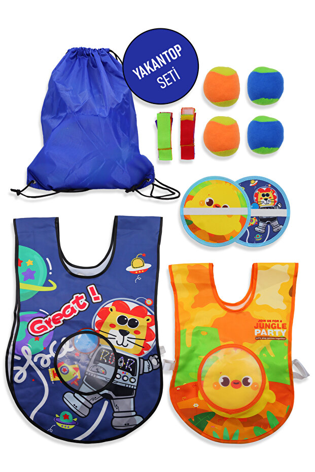 Giyilebilir Yapışkanlı Yakantop Oyunu - 1