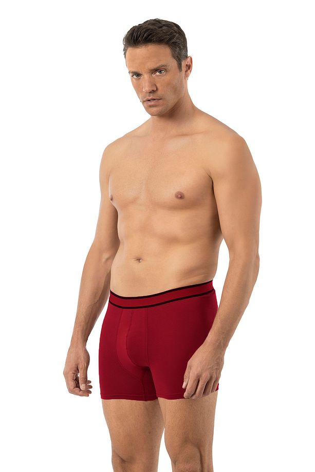 Özkan 11226 Erkek %95 Pamuklu Likralı Süprem Kumaş Esnek Rahat Boxer Şort - 4