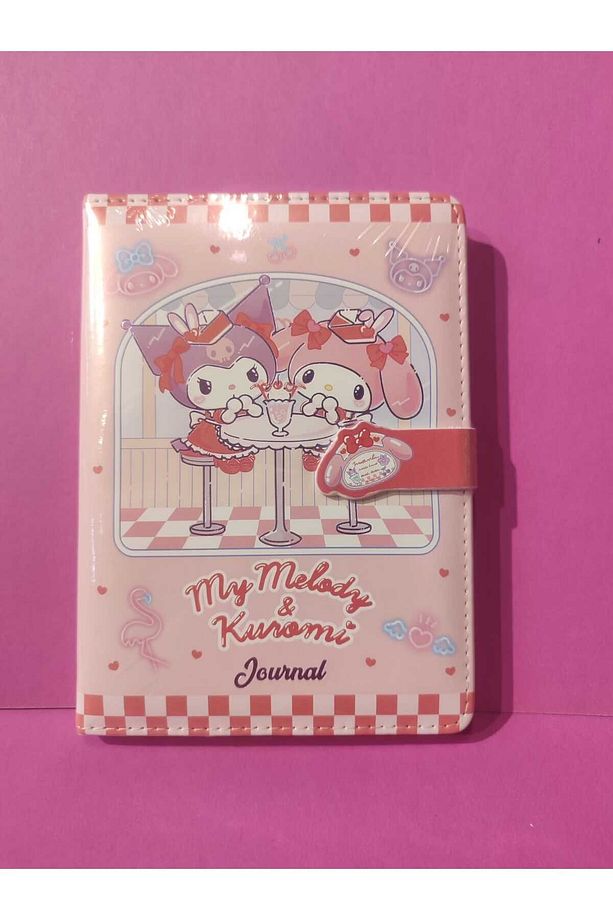 Vj Hello Kitty Ve Arkşvegan Not Defteri Deri Mıknatıslı Günlük 13X18Cm Cm 525-2028 - 4