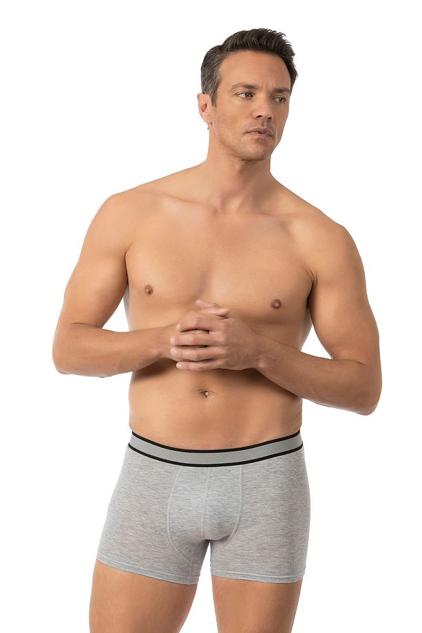 Özkan 11226 Erkek %95 Pamuklu Likralı Süprem Kumaş Esnek Rahat Boxer Şort - 6