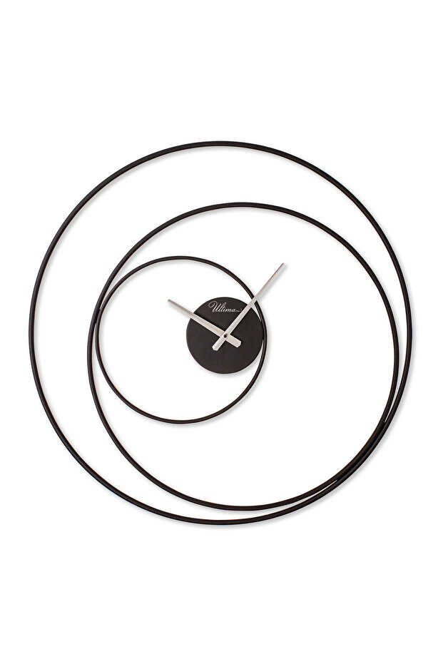 3628 B Orbit Duvar Saati | Siyah - 1