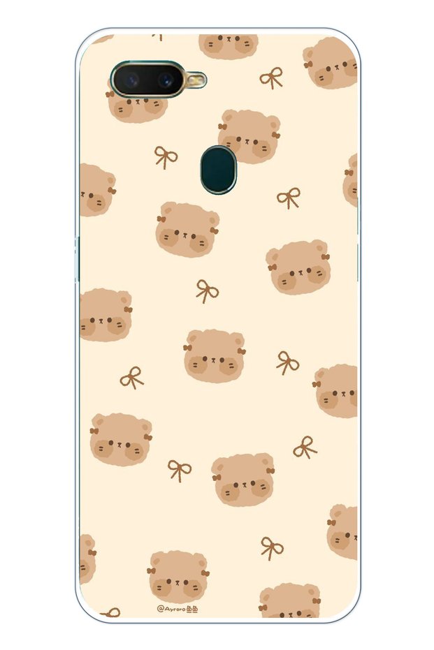 Oppo A5S- Ax7 - A12 Compatible Care Bears Transparent Silicone Case