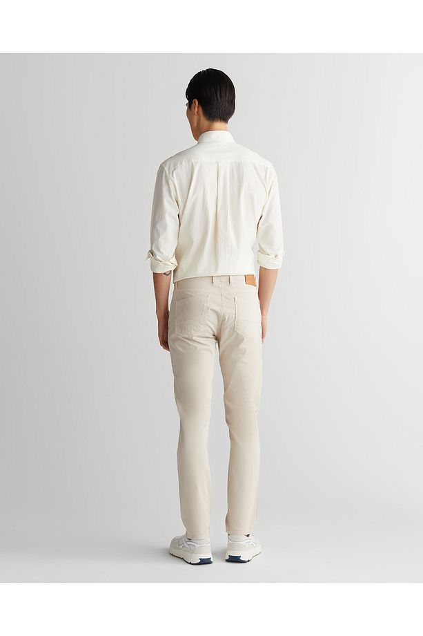 Erkek Bej Regular Fit Pantolon - 2