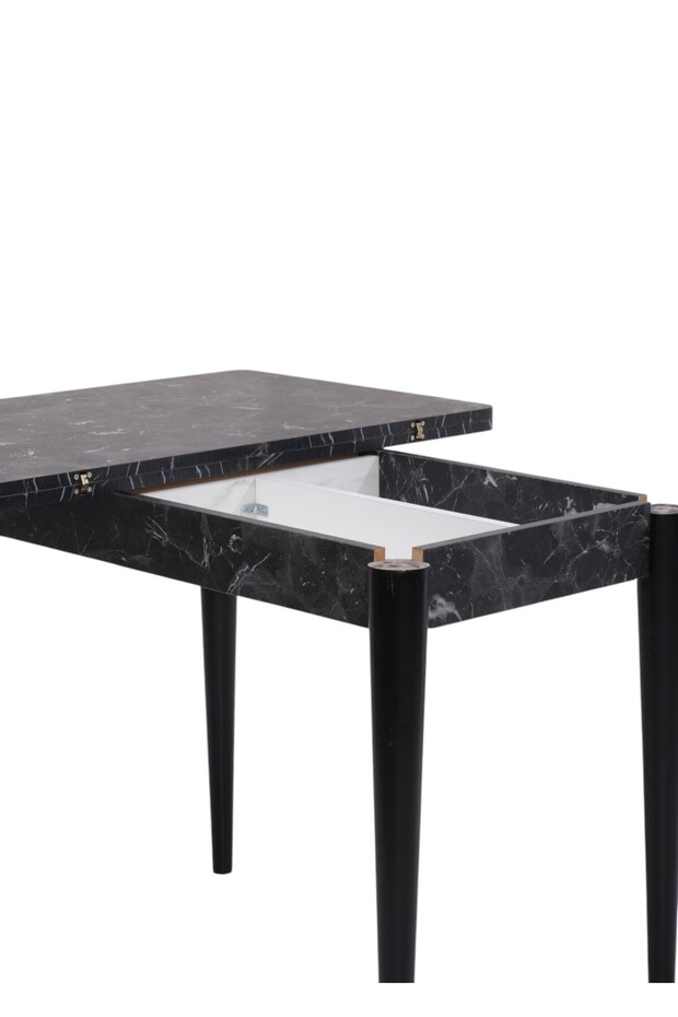 Damla Açılır Mdf Döner Mutfak Masası 60*100cm - 2