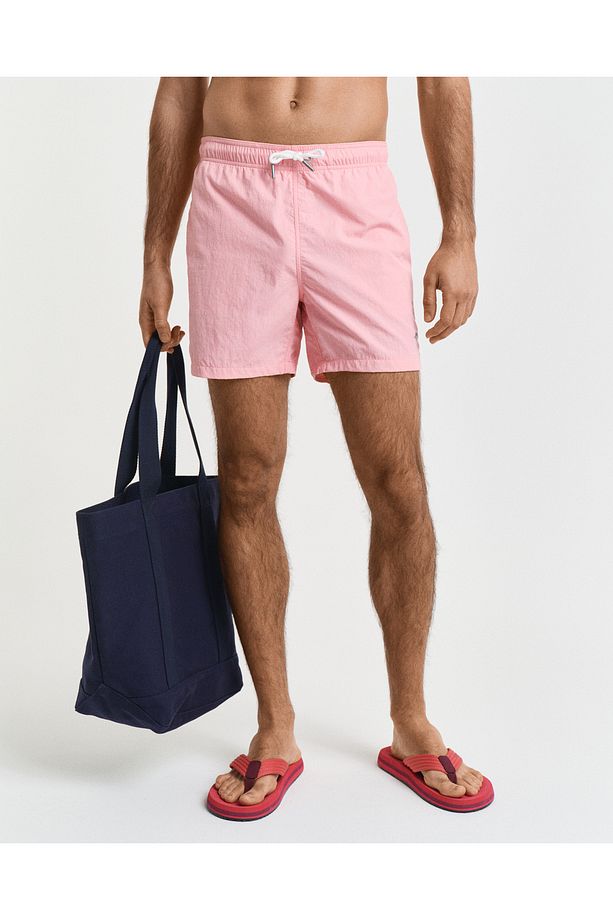 Erkek Pembe Regular Fit Mayo Şort - 2